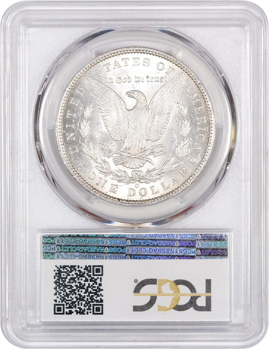 image for: Top 100 VAM: 1887-O $1 PCGS MS62 (VAM-5, Doubled Stars)