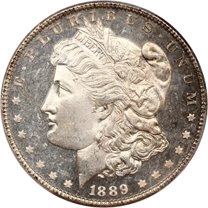 image for: 1889 $1 PCGS MS64+ DMPL