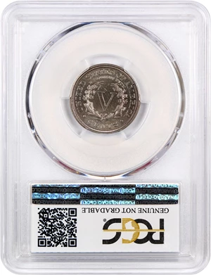 image for: 1907 5c PCGS AU Details (Surfaces Smoothed)