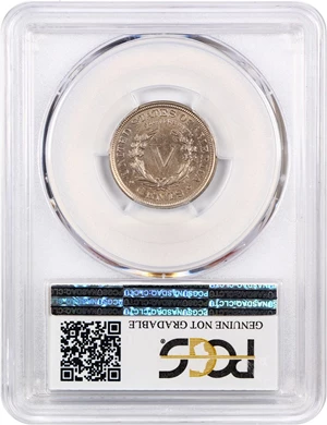 image for: 1910 5c PCGS AU Details (Cleaned)