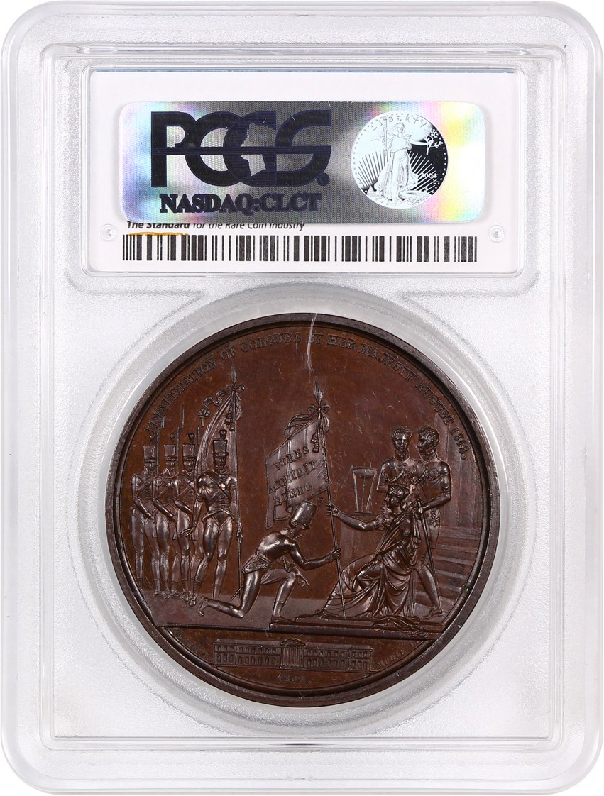 image for: Great Britain: 1813 Medal PCGS SP63 (Eimer-1035, Bronzed-Cu)