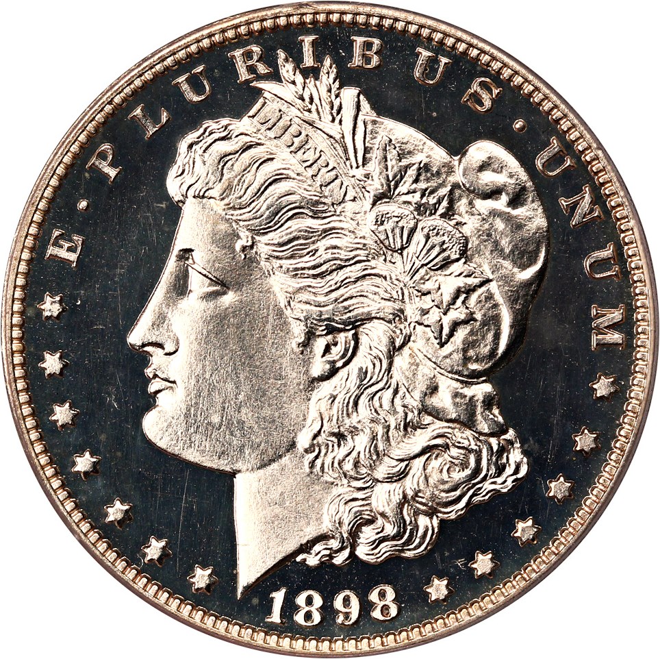 image for: 1898 $1 PCGS/CAC Proof 64 CAM