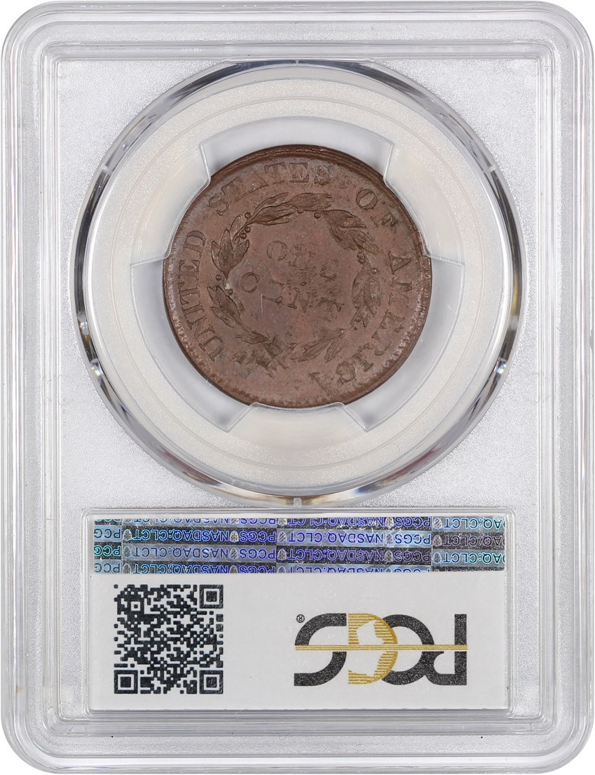 image for: 1804 1c PCGS MS63 BN (Private Restrike)