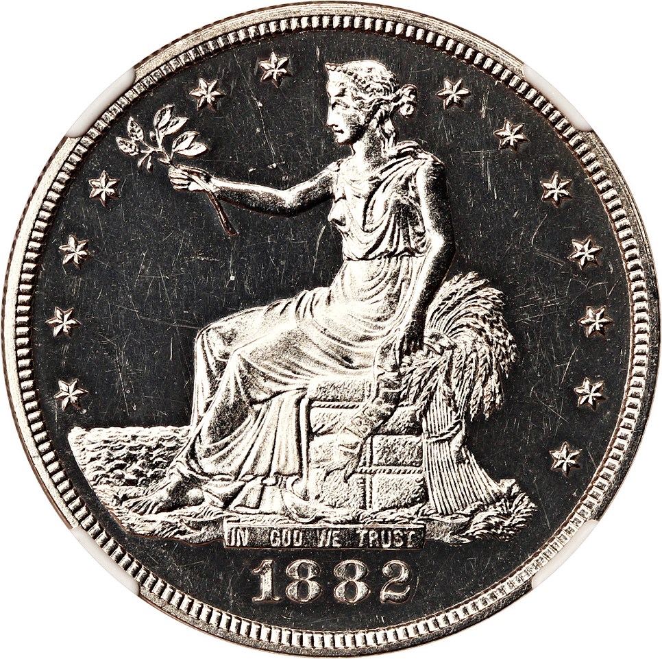 image for: 1882 Trade$ NGC Proof 63 CAM