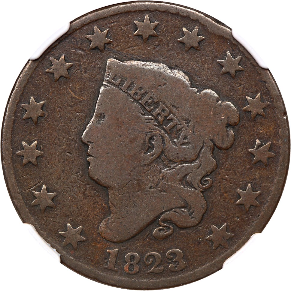 image for: 1823 1c NGC Good-04 BN (N-2)