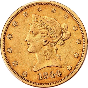 image for: 1844-O $10 PCGS/CAC XF40