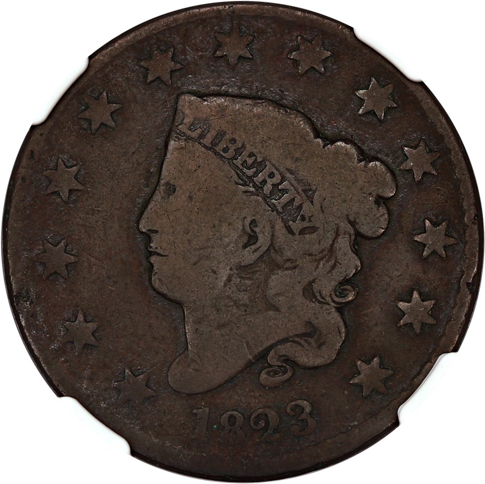 image for: 1823 1c NGC VG-08 BN (N-2)