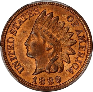 image for: 1889 1c PCGS MS64 RB