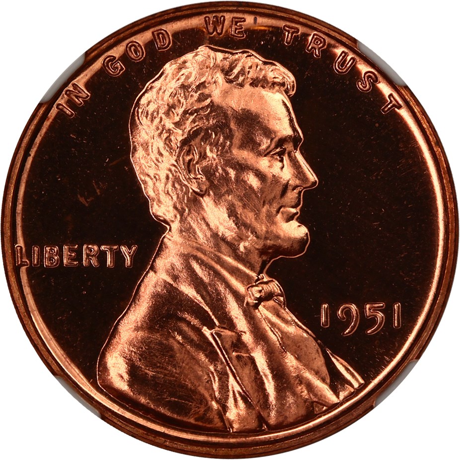 image for: 1951 1c NGC Proof 65 RD CAM