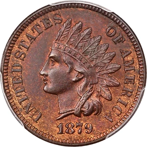 image for: 1879 1c PCGS MS64 RB