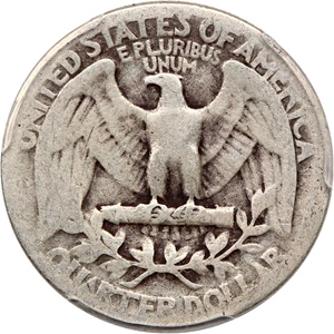 image for: 1937 25c PCGS Good-04 (Doubled Die Obverse)