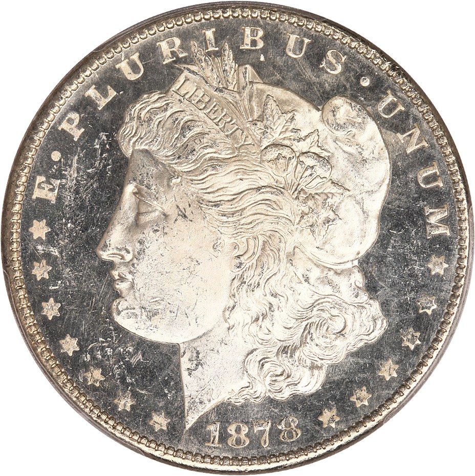 image for: 1878-S $1 PCGS MS64 DMPL