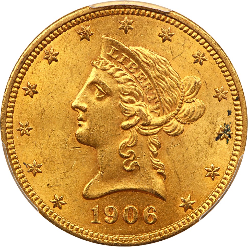 image for: 1906-O $10 PCGS MS63