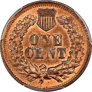 image for: 1869/69 1c PCGS MS64 RB (RPD, FS-301, S-3, 008.3)