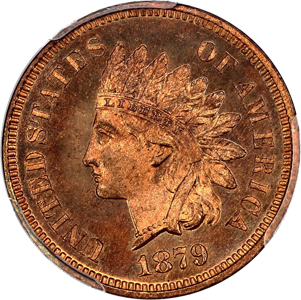 image for: 1879 1c PCGS Proof 65 RD