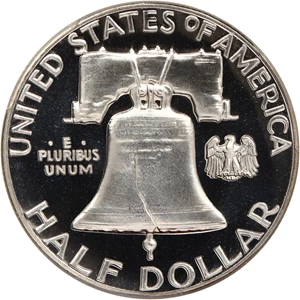 image for: 1963 50c PCGS Proof 69 DCAM