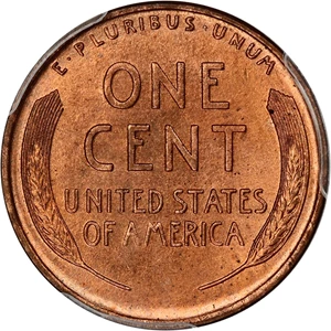 image for: 1918-D 1c PCGS MS66 RD