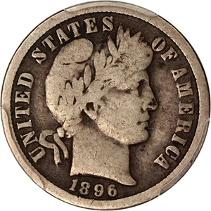 image for: 1896-O 10c PCGS VG-08
