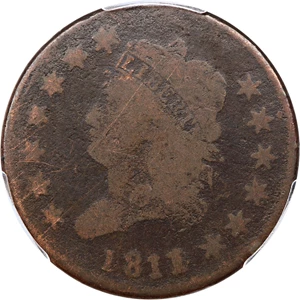 image for: 1811/0 1c PCGS AG-03