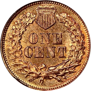 image for: 1867 1c PCGS MS65 RD