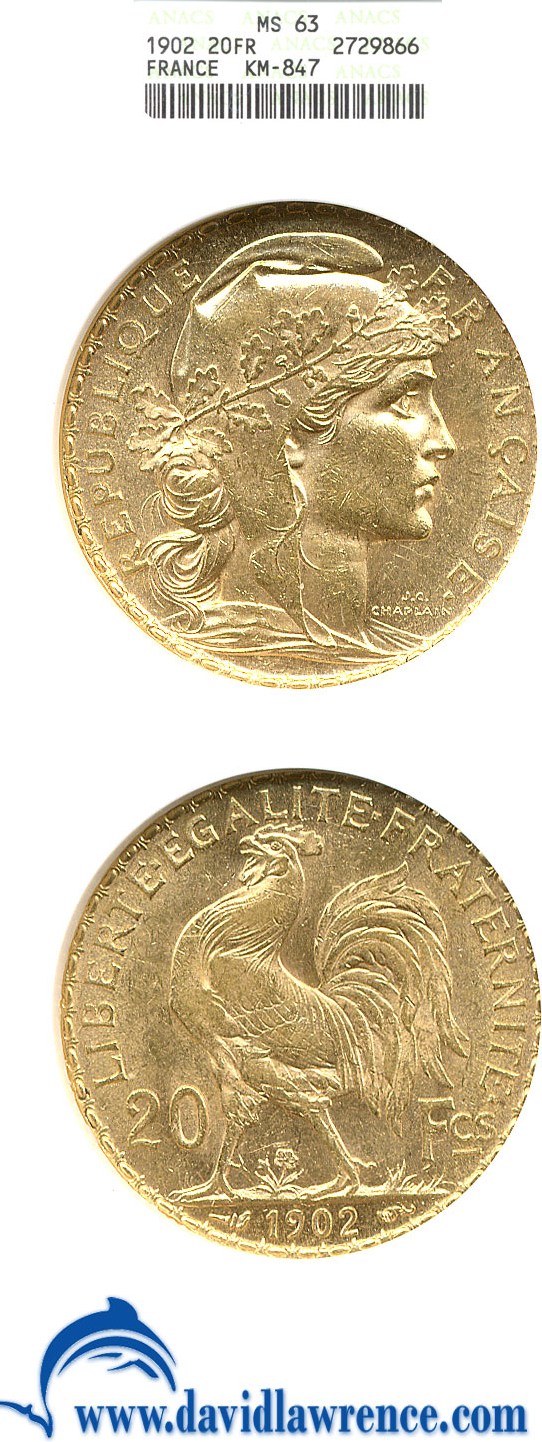 1902-A G20 Fr Rooster MS