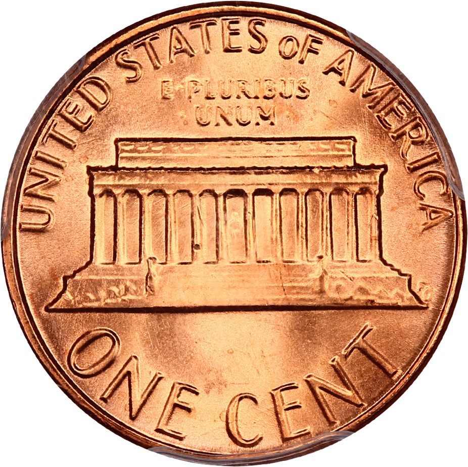 image for: 1982 1c PCGS MS67 RD (Zinc, Small Date)