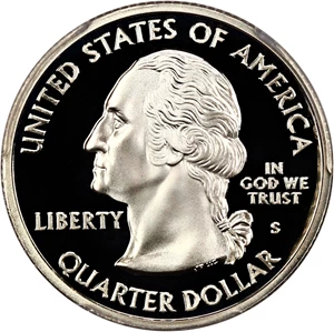 image for: 2002-S Tennessee 25c PCGS Proof 70 DCAM (Silver)