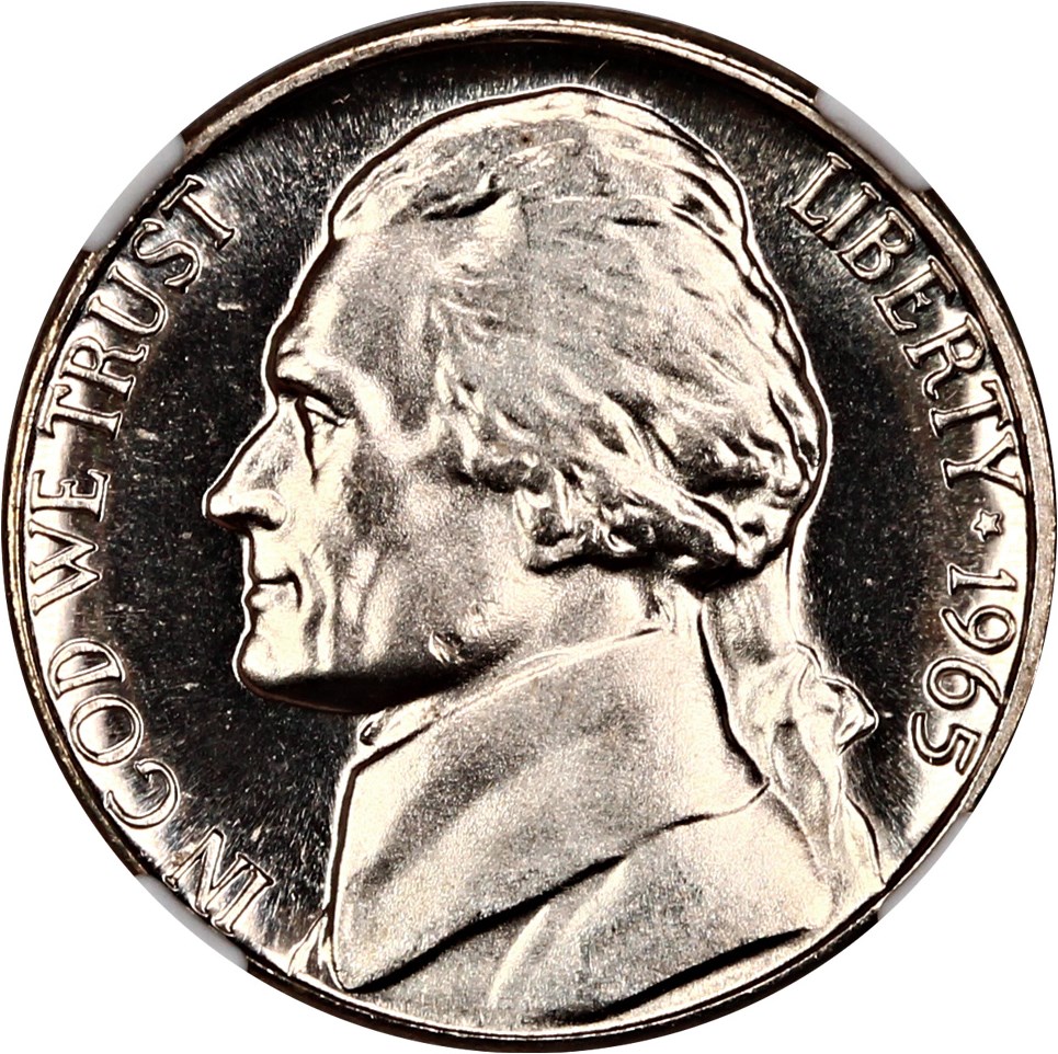 image for: 1965 5c NGC MS66 (Special Mint Set)