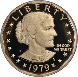image for: 1979-S SBA $1 PCGS Proof 69 DCAM (Type 2)