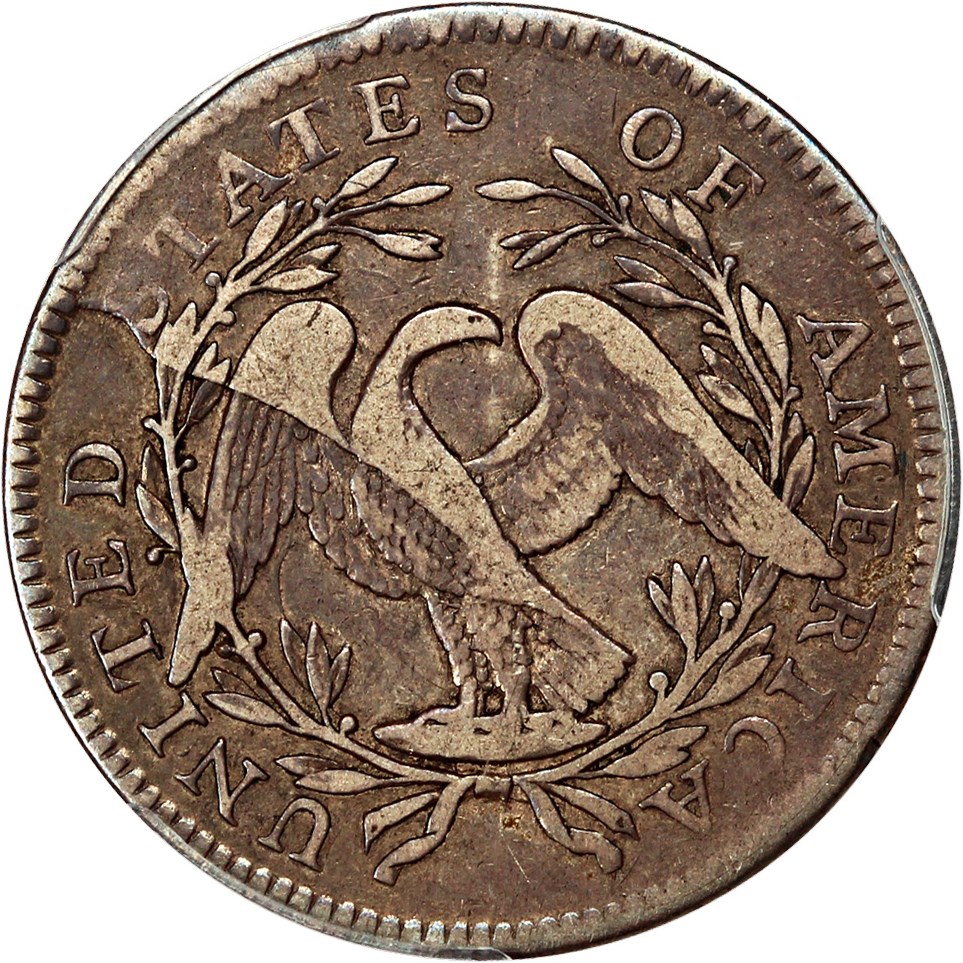 image for: 1795/1795 50c PCGS/CAC VF25 (3 Leaves, O-111, Recut Date)