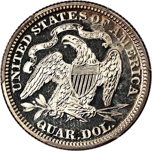 image for: 1880 25c PCGS Proof 65 DCAM