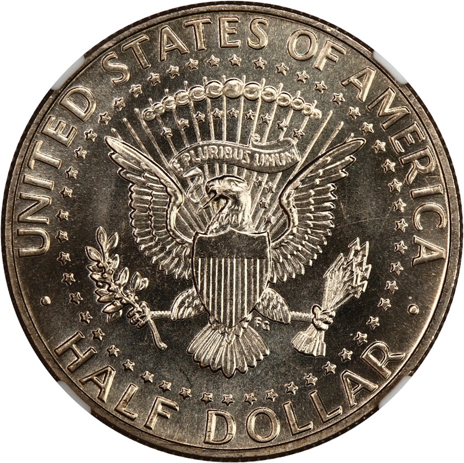 image for: 1990-D 50c NGC MS66