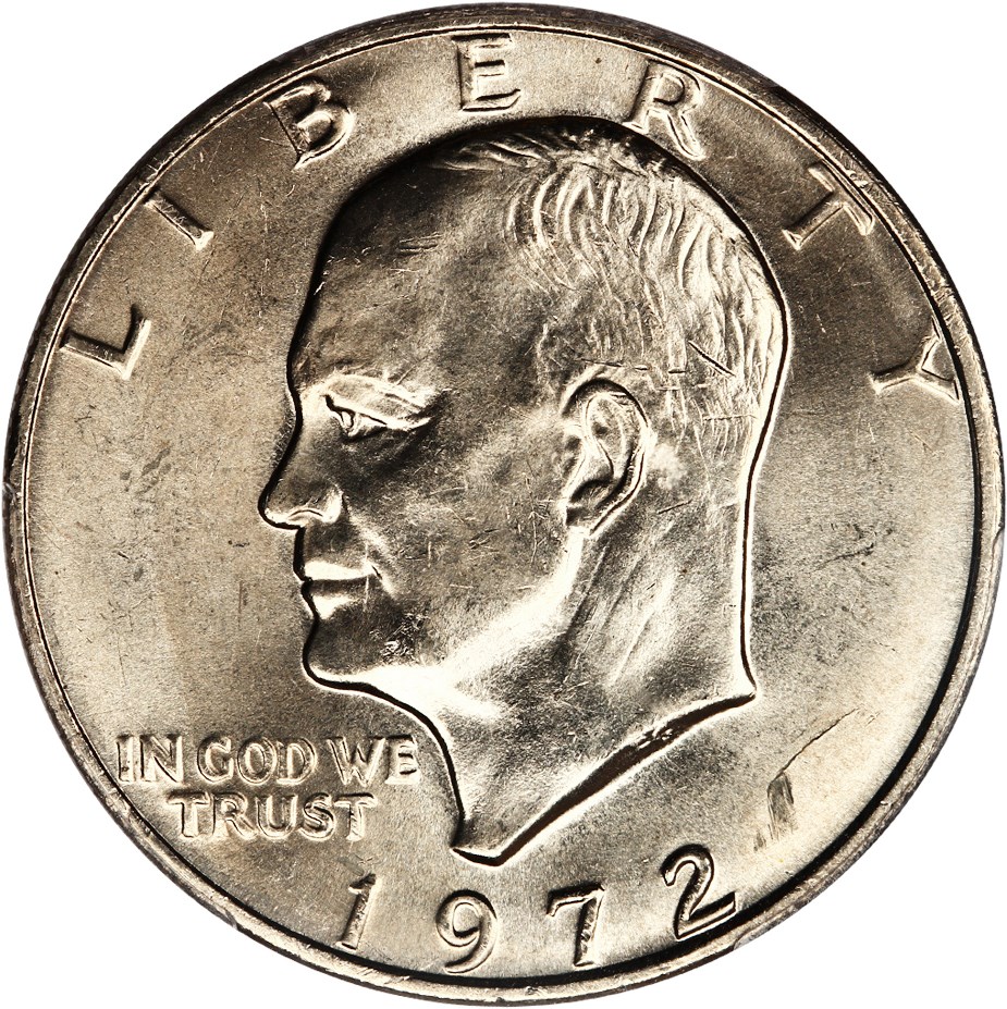 1972 Eisenhower Dollar Type 2 FS 901 Coin Pricing Guide The