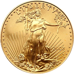 image for: 2008-W Gold Eagle $25 PCGS MS69 (Burnished)