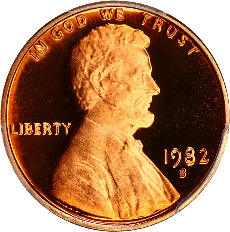 image for: 1982-S 1c PCGS Proof 69 RD DCAM