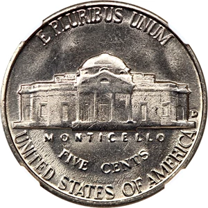 image for: 1960-D 5c NGC MS65