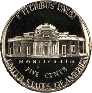 image for: 1971-S 5c PCGS Proof 68