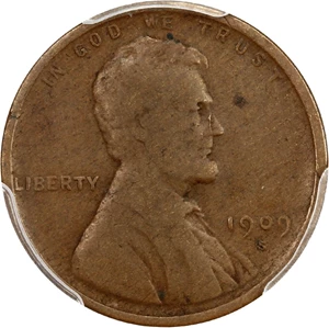 image for: 1909-S/Horiz S Lincoln 1c PCGS VG-10