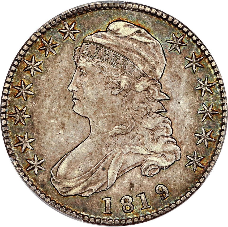 image for: 1819/8 50c PCGS XF45 (Small 9)