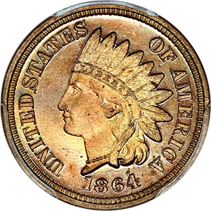 image for: 1864 1c PCGS Proof 66 CAM (Copper Nickel) ex: D.L. Hansen