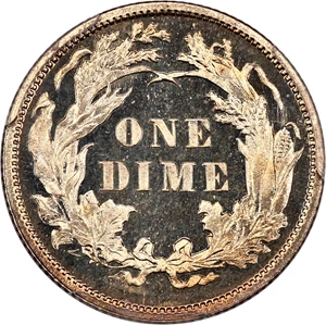 image for: 1888 10c PCGS Proof 66 CAM