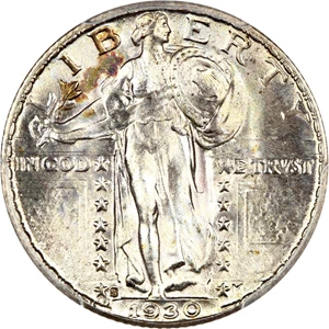 image for: 1930-S 25c PCGS/CAC MS67+ FH