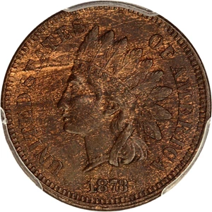 image for: 1873 1c PCGS MS62 BN (Doubled LIBERTY)