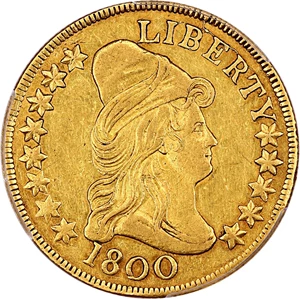 image for: 1800 $10 PCGS XF45