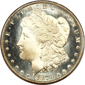 image for: 1879-S $1 PCGS/CAC MS68