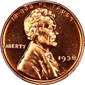 image for: 1938 1c PCGS Proof 67 RD