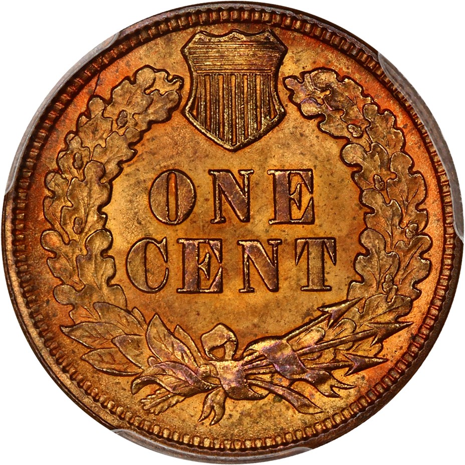 image for: 1894/1894 1c PCGS MS64 RD (Doubled Date) ex: D.L. Hansen