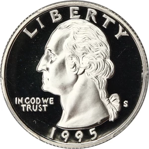 image for: 1995-S 25c PCGS Proof 69 DCAM (Silver)