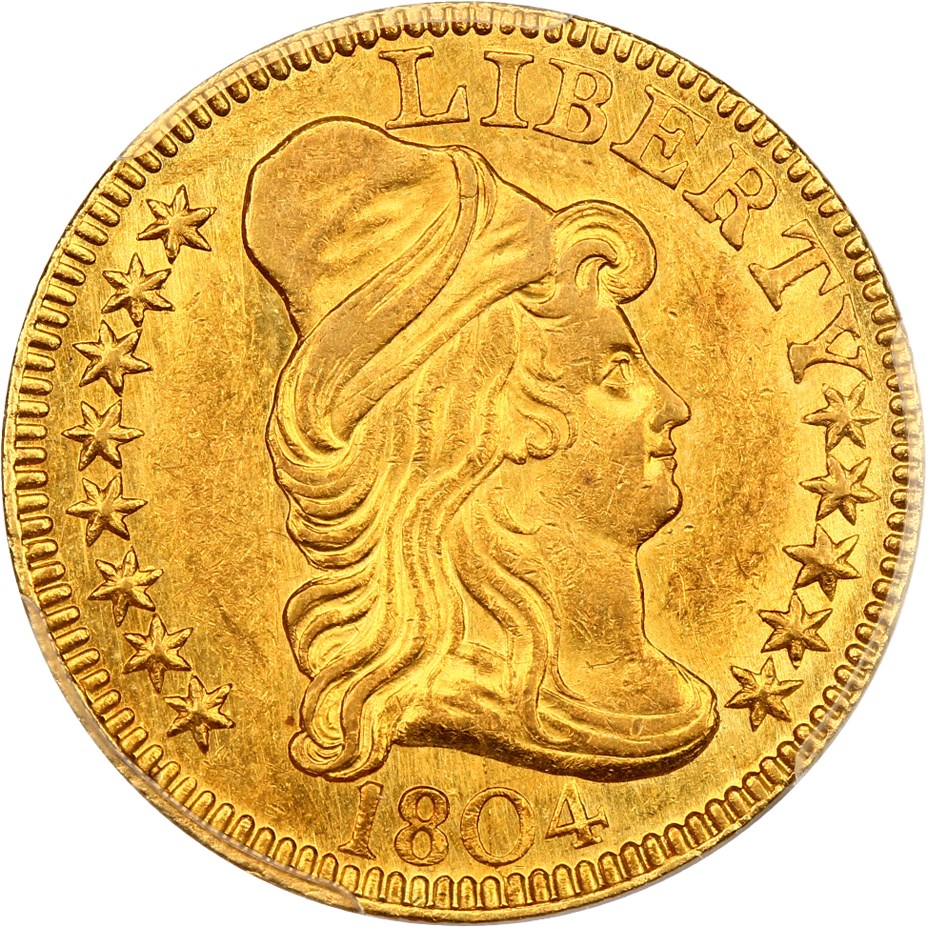image for: 1804 $5 PCGS MS61