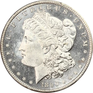 image for: 1890 $1 PCGS MS65 PL